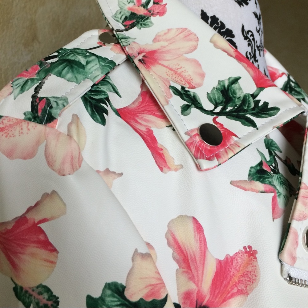 NWT Bagatelle floral bomber style jacket - Picture 2 of 5